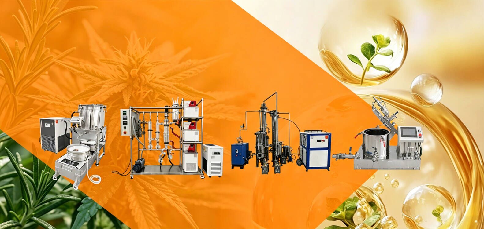 Ethanol Extraction or Solventless Ice Extraction